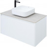 Тумба под раковину Aquanet Nova Lite 90 242257 подвесная Белая МДФ / ЛДСП