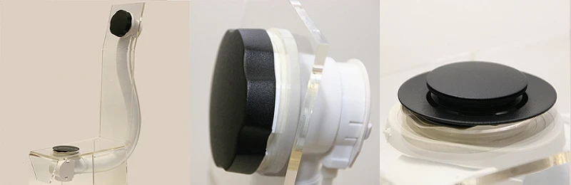 Слив-перелив Relisan Vega V55R Гл000024529 полуавтомат Черный матовый