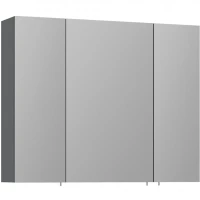 Зеркальный шкаф Orka Likya 80 3001088 с подсветкой Антрацит матовый МДФ / ЛДСП, стекло