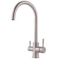 Смеситель для кухни Olive's Balear 13445BL Нержавеющая сталь