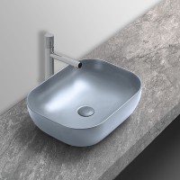 Раковина-чаша Vincea 51 VBS-101MO Океан матовый фарфор накладная