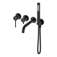 Смеситель для ванны Wonzon & Woghand Stick WW-889017-MB цвет Черный матовый