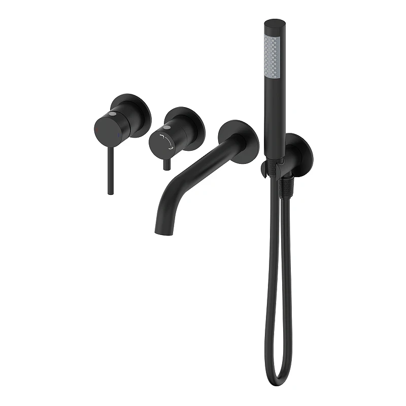 Смеситель для ванны Wonzon & Woghand Stick WW-889017-MB цвет Черный матовый