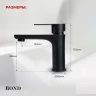 Смеситель для раковины Bond Smart B62-2188 цвет Черный матовый