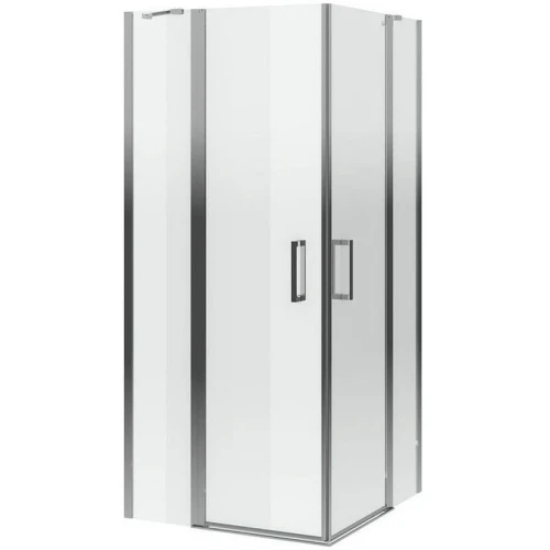 Душевой уголок Excellent Mazo 100х100 KAEX.3000.2S.1010.LPx2+KAEX.3023.2D.0500.LP (KAEX.3023.2D.0500.LP+KAEX.3000.2S.1010.LP) профиль Хром стекло прозрачное