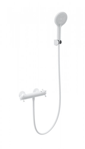 Смеситель для душа Wonzon &amp; Woghand WW-B2048-A-MW с термостатом цвет Белый матовый