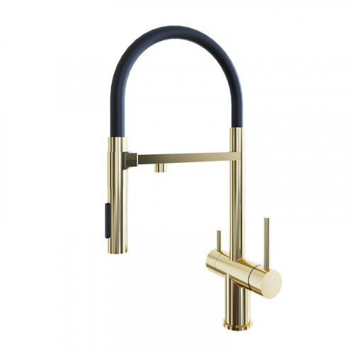 Смеситель для кухни Grandex Aqua Choice-S 9020151 цвет Золото