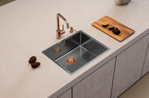 Кухонная мойка Alveus Kombino 50 Monarch Anthracite SAT-90 540x440x195 F/S 1121284 Антрацит нержавеющая сталь встраиваемый