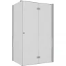 Душевой уголок Ambassador Diamond 120х80 12011104R профиль Хром стекло прозрачное
