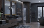 Душевой уголок Ambassador Diamond 120х80 12011104R профиль Хром стекло прозрачное
