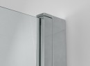 Душевой уголок Ambassador Diamond 120х80 12011104R профиль Хром стекло прозрачное