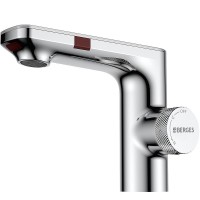 Смеситель для раковины Berges Morans 076001 с термостатом Хром латунь