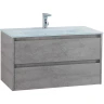 Тумба под раковину BelBagno Kraft 90 KRAFT-900-2C-SO-CG подвесная Cemento Grigio МДФ / ЛДСП