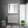 Тумба под раковину BelBagno Kraft 90 KRAFT-900-2C-SO-CG подвесная Cemento Grigio МДФ / ЛДСП