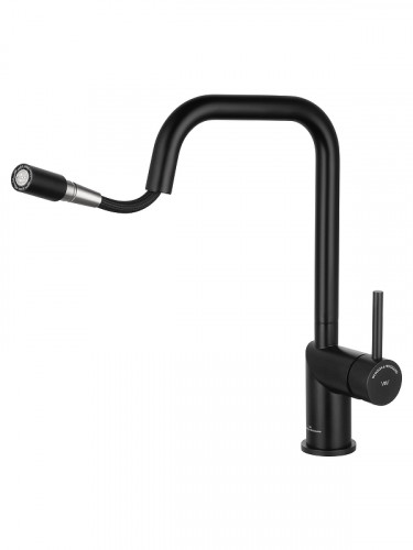 Смеситель для кухни Wonzon & Woghand WW-6018-MB цвет Черный матовый