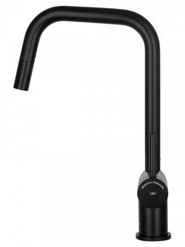 Смеситель для кухни Wonzon & Woghand WW-6018-MB цвет Черный матовый