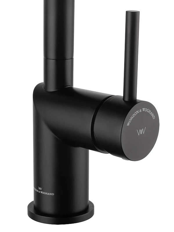Смеситель для кухни Wonzon & Woghand WW-6018-MB цвет Черный матовый