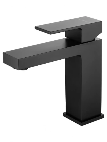 Смеситель для раковины Wonzon & Woghand Cube WW-88139016-MB цвет Черный матовый