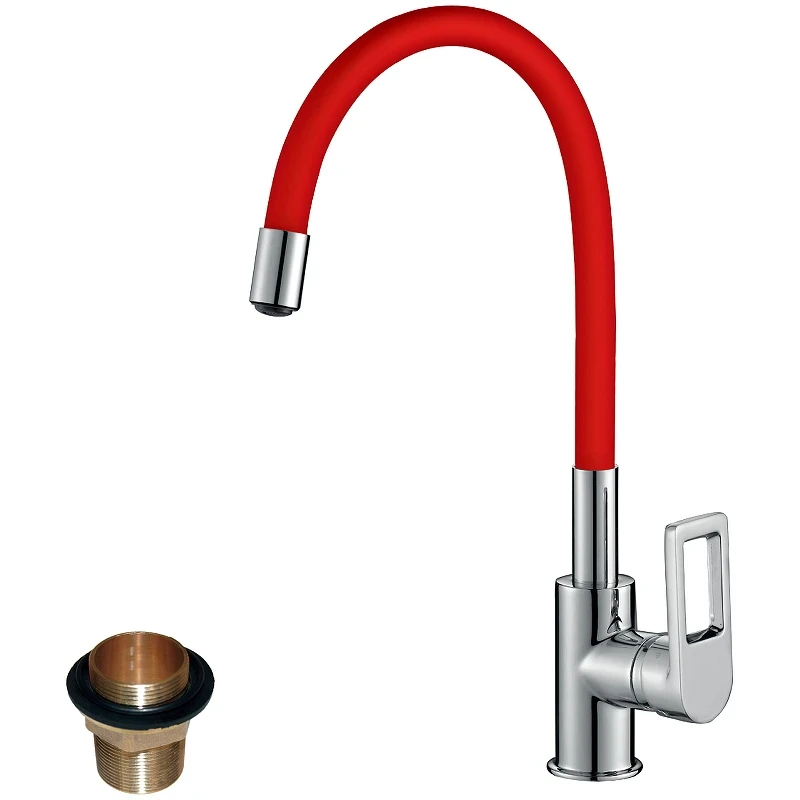 Смеситель для кухни Rossinka Z35-35U-Red