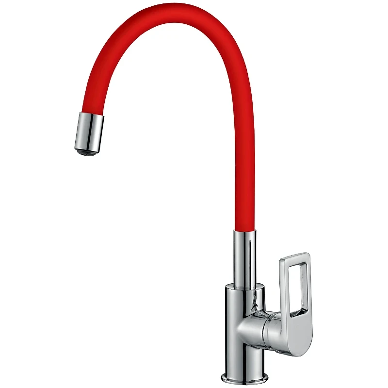 Смеситель для кухни Rossinka Z35-35U-Red