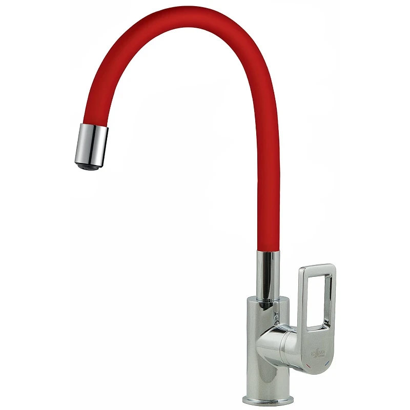 Смеситель для кухни Rossinka Z35-35U-Red