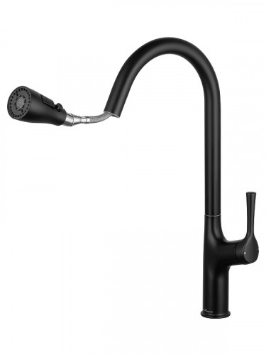 Смеситель для кухни Wonzon &amp; Woghand WW-AE54123-MB цвет Черный матовый