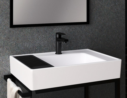 Смеситель для раковины Creavit Sharp SR1500S Черный латунь