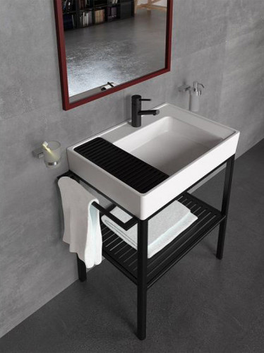 Смеситель для раковины Creavit Sharp SR1500S Черный латунь