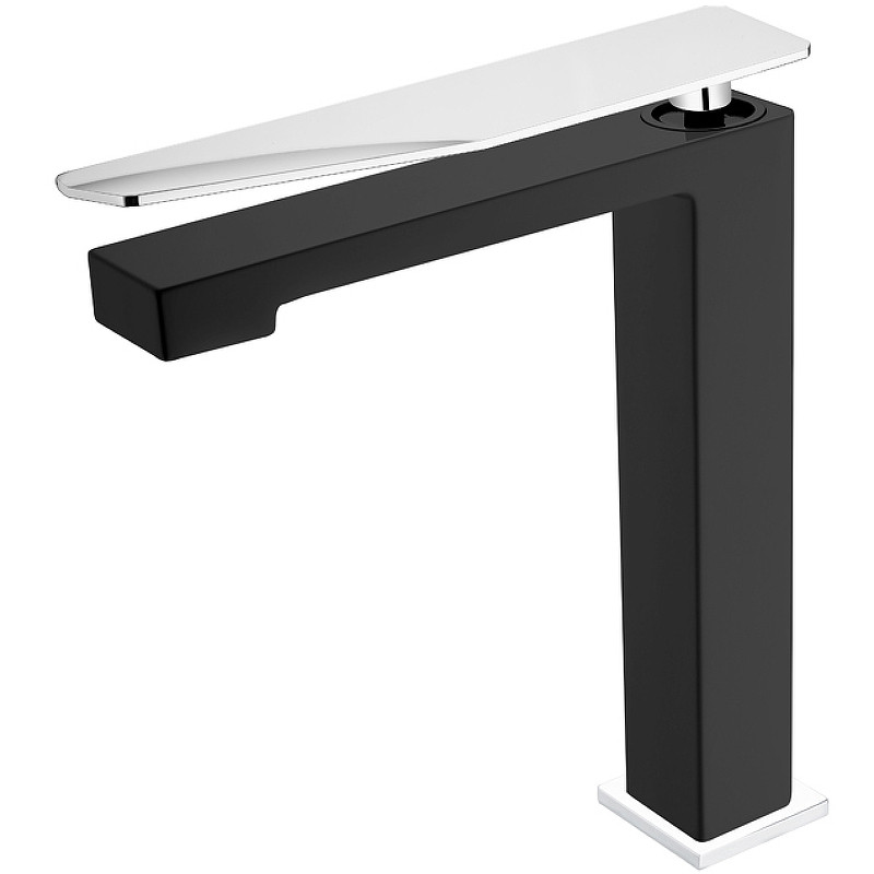 Смеситель для раковины Boheme Q 142-BCR.2 Черный Хром латунь