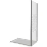 Душевая стенка Good Door Altair SP-90-W-CH 90 профиль Хром стекло прозрачное с рисунком