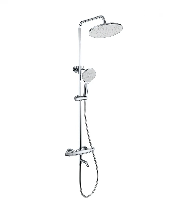 Душевая система Wonzon & Woghand Capsule WW-B3031-A2-CR с термостатом цвет Хром