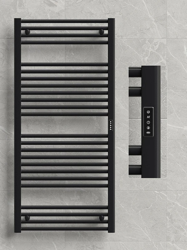 Электрический полотенцесушитель Rifar D-line 1200х600 DL-120-60-BM цвет Черный янтарь матовый