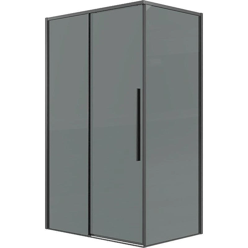 Душевой уголок Grossman Galaxy 120х90 120.K33.01.1290.42.10 профиль Графит сатин стекло тонированное