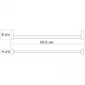 Полотенцедержатель WasserKRAFT Berkel K-6830 Хром