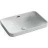 Раковина Ceramicanova Element 60 CN5041 Белая фарфор полувстраиваемая