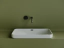 Раковина Ceramicanova Element 60 CN5041 Белая фарфор полувстраиваемая