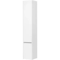 Шкаф пенал Aquaton Стоун 30 L1A228403SX01L подвесной Белый МДФ / ЛДСП