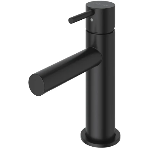 Смеситель для раковины Cezares Leaf LEAF-LSM1-L-NOP Черный матовый латунь
