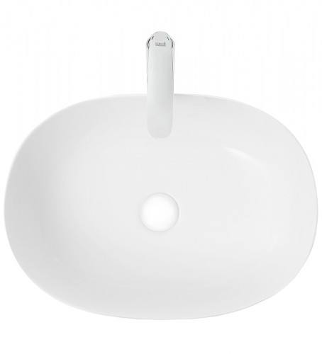 Раковина-чаша WeltWasser Elbach 32100 57 10000004571 Белый глянец фаянс накладная