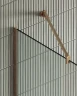 Душевая перегородка Maybah Glass MGD-690-2у 890х1950 в узком профиле Бронза стекло сатиновое