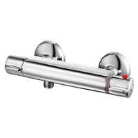 Смеситель для душа E.C.A. Thermostatic 102102341 Хром латунь на стену
