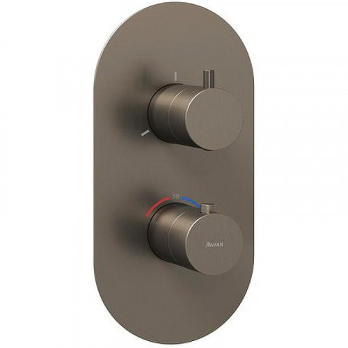 Смеситель для душа Ravak Espirit ES 067.20GB.O3 X070326 с термостатом Графит