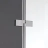 Душевая дверь Cezares Bergamo 185 L BERGAMO-W-B-13-100+60/30-C-Cr-L профиль Хром стекло прозрачное