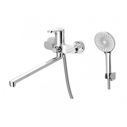 Смеситель для ванны AWP Piros S0351C универсальный цвет Хром