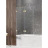 Шторка для ванны New Trendy AVEXA Gold x120 EXK-2186