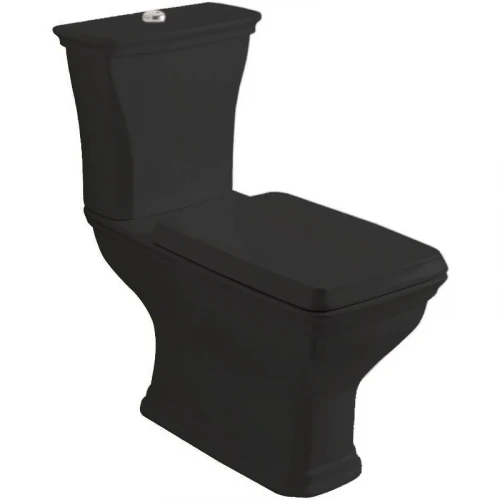 Унитаз компакт Artceram Civitas CIV004 03 00 Черный фарфор напольный