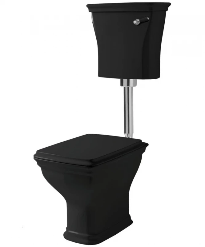 Унитаз компакт Artceram Civitas CIV004 03 00 Черный фарфор напольный