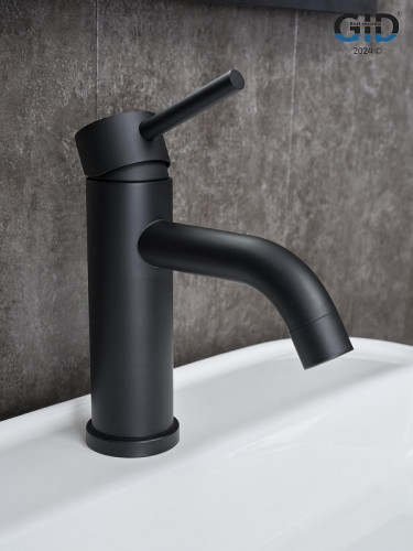 Смеситель для раковины Gid Inga SS096BMK цвет Черный матовый