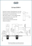 Смеситель для раковины Gid Inga SS096BMK цвет Черный матовый