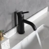 Смеситель для раковины Gid Inga SS096BMK цвет Черный матовый